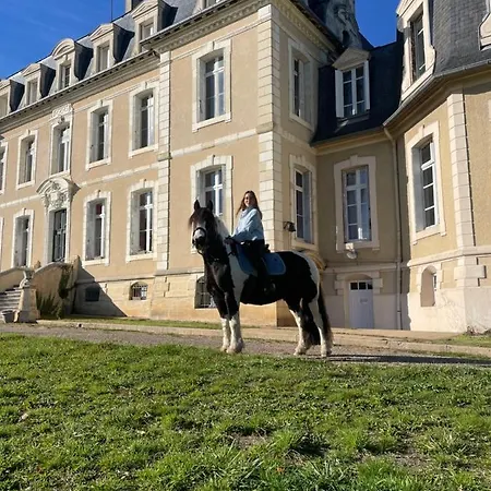 2 5 Personnes Dans Le Château De La Bouchatte Hébergement de vacances Chazemais